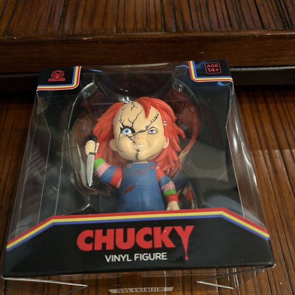Chucky Doll Vinyl Figure Seed Bride Of Chucky Rare New Halloween Collector - Picture 4 of 4